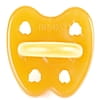 Пустушка каучукова анатомічна HEVEA (Хевея) Car для дітей з 3 до 36 місяців помаранчева