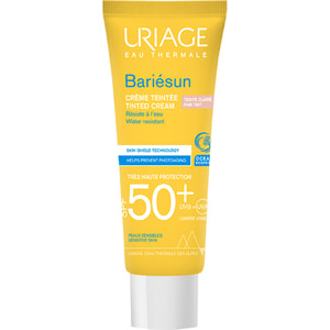 Крем для лица URIAGE (Урьяж) Барьесан солнцезащитный тональный SPF 50+ светлый для чувствительной кожи 50 мл