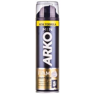 Пена для бритья ARKO Men (Арко мэн) Gold Power (Голд павер) 200 мл