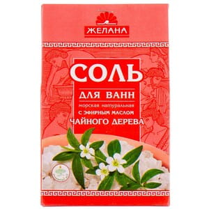 Соль для ванн ЖЕЛАНА Чайное Дерево 500 г