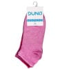 Носки детские DUNA (Дюна) 57 короткие однотонные демисезонные хлопковые цвет розовый размер (стопа) 20-22 см 3 пары