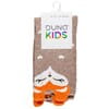 Носки детские DUNA (Дюна) 4005 с лисичками демисезонные хлопковые цвет темно-бежевый размер (стопа) 22-24 см 1 пара