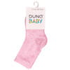 Носки для младенцев DUNA (Дюна) 471 однотонные демисезонные хлопковые цвет светло-розовый размер (стопа) 10-12 см 1 пара