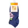 Носки детские DUNA (Дюна) 9008 с чупа-чупсом демисезонные хлопковые цвет джинсовый размер (стопа) 18-20 см 1 пара