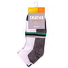 Носки детские DUNA (Дюна) 9009 спортивные в сеточку демисезонные хлопковые цвет темно-серый размер (стопа) 16-18 см 1 пара