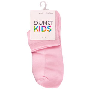Носки детские DUNA (Дюна) 429 в сеточку демисезонные хлопковые цвет светло-розовый размер (стопа) 20-22 см 1 пара