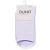 Носки женские DUNA (Дюна) 8022 однотонные демисезонные хлопковые цвет белый размер (стопа) 23-25 см 1 пара