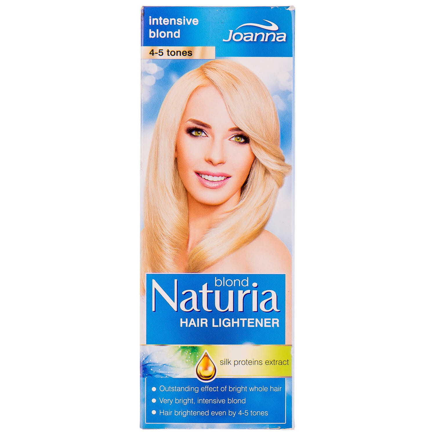 Краска для волос JOANNA (Джоанна) Naturia Blond осветляющая волосы на 4 - 5  тонов 70 г (5901018010768) ЛАБОРАТОРИУМ КОСМЕТИК ДЖОАНА (Польша) - Купить  JOANNA по низкой цене в Украине - МИС Аптека 9-1-1