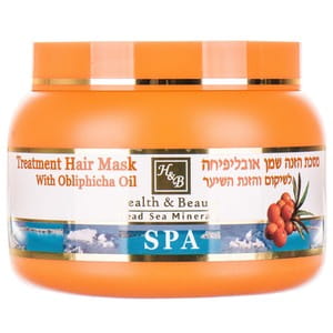 Маска для волос HEALTH & BEAUTY (Хелс энд Бьюти) с облепиховым маслом для всех типов волос 250 мл