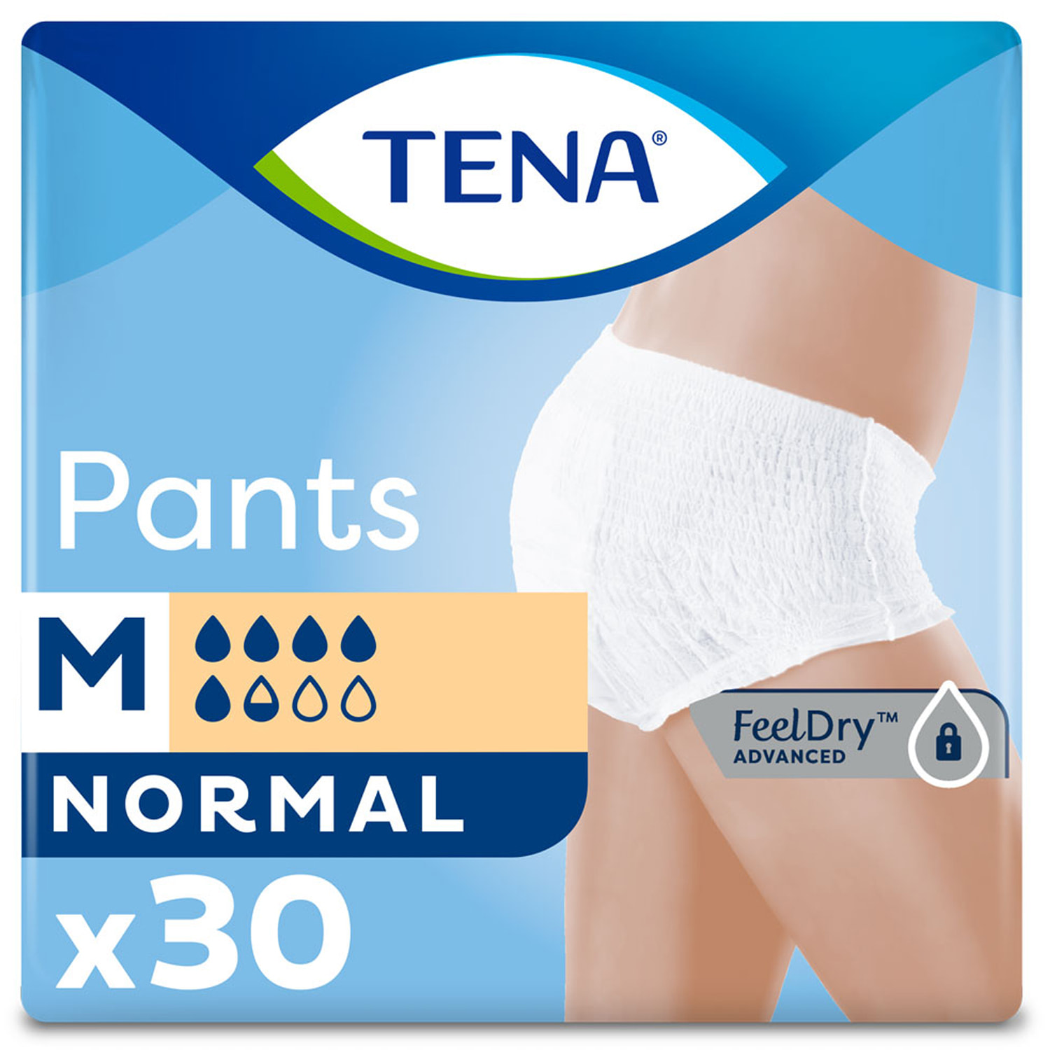 Купить Подгузники-трусы для взрослых TENA (Тена) Pants Normal Medium  (Нормал медиум) 30 шт (7322541150611) - Цена в Чернигове - МИС Аптека 9-1-1