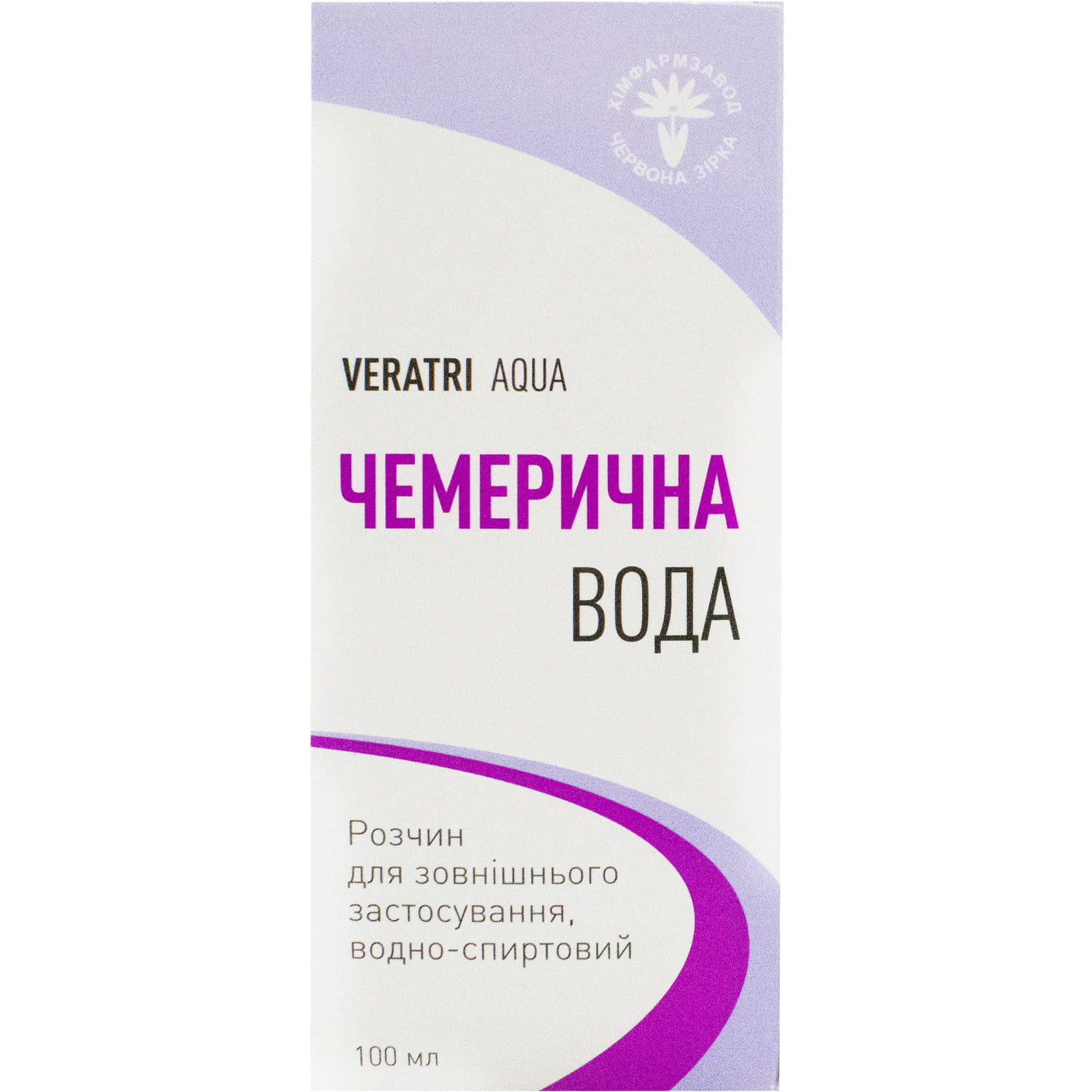 Чемеричная вода раствор для наружного применения водно-спиртовой флакон 100  мл (4820005749119) Красная звезда (Украина) - инструкция, купить по низкой  цене в Украине | Аналоги, отзывы - МИС Аптека 9-1-1