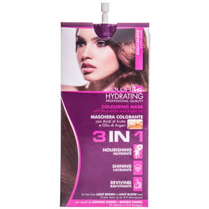 Маска для волос ING Professional (Инг Профешнл) Color тонирующая 3 в 1 цвет Шоколад 25 мл