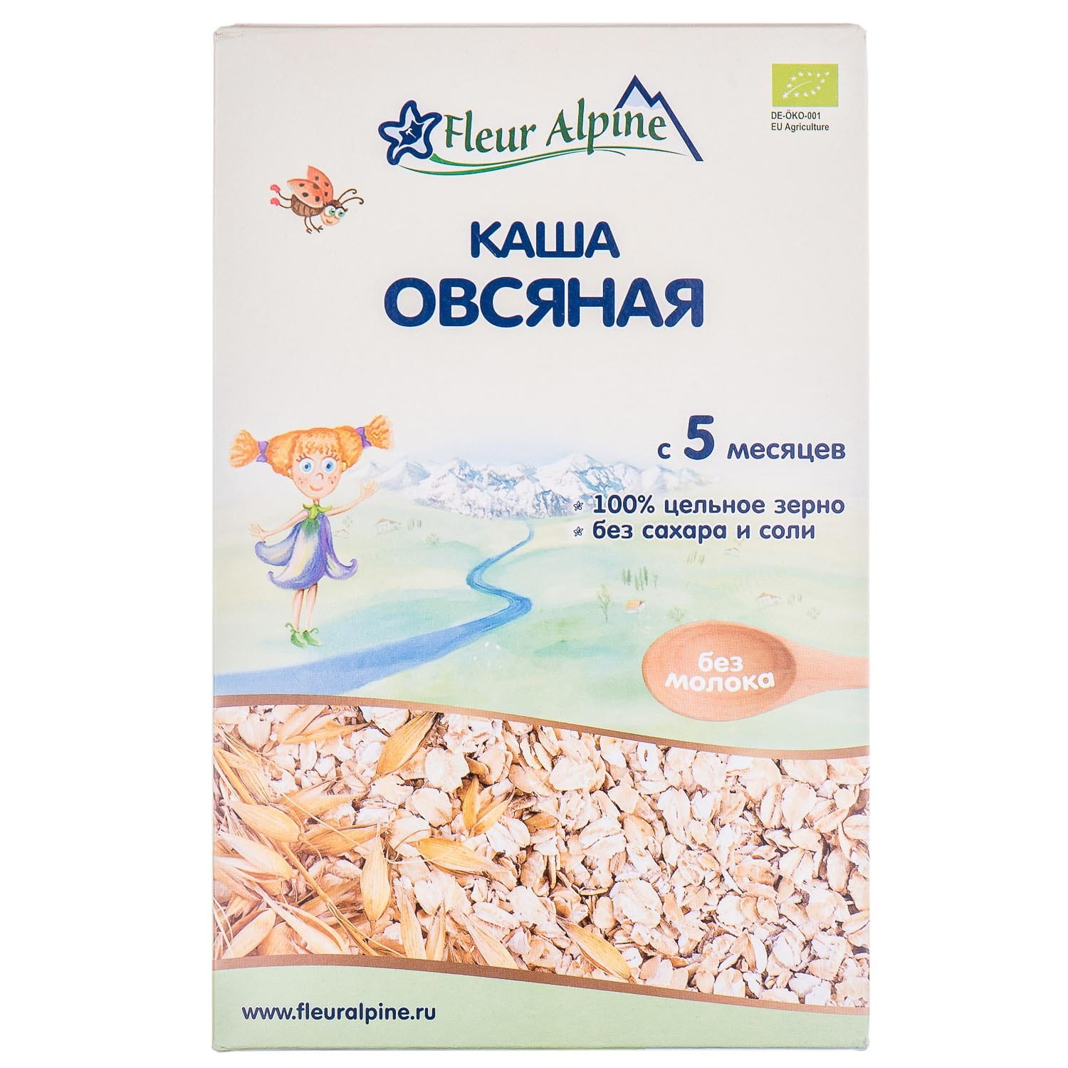 Fleur Alpine безмолочная кукурузная с пребиотиками гипоаллергенная — отзывы покупателей