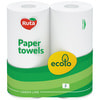 Полотенца бумажные Ecolo белые 2 рулона