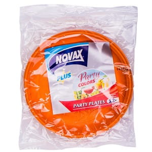 Тарелки десертные NOVAX (Новакс) Plus цветные по 16 см 12 шт