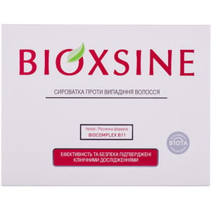 Сыворотка для волос Биоксин против выпадения волос 12 ампул по 6 мл
