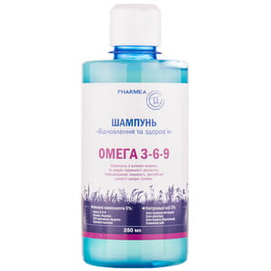 Шампунь для волос PHARMEA (Фармея) Омега 3-6-9 Восстановление и здоровье 350 мл