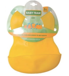 Нагрудник резиновый Baby Team,  (6500)