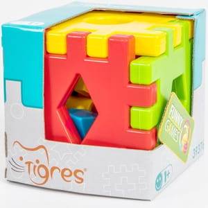 Игрушка развивающая детская TIGRES (Тигрес) 39376 Волшебный кубик 12 элементов