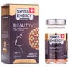 Витамины капсулы Swiss Energy (Свис Энерджи) BeautyVit (БьютиВит) красота и молодость с витамином С и цинком флакон 30 шт