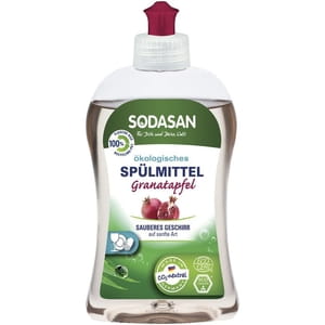Засіб-концентрат для миття посуду SODASAN (Содсан) рідкий органічний Гранат 500 мл