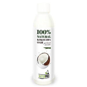 Масло для тела и волос NATURPRO (Натурпро) кокосовое 200 мл