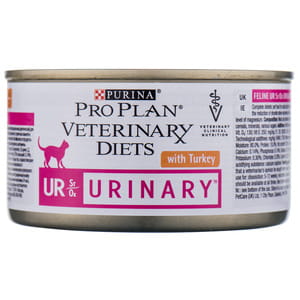 Консерва для котов PURINA (Пурина) Veterinary diets UR при мочекаменной болезни 195 г