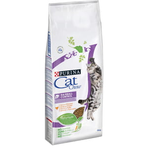 Корм сухой для котов PURINA (Пурина) Cat Chow для предотвращения образования комков шерсти в пищеварительном тракте с курицей 15 кг