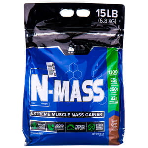Гейнер ANS Performance (АНС Перформанс) N-MASS US смак фадж із арахісової олії 6,8 кг