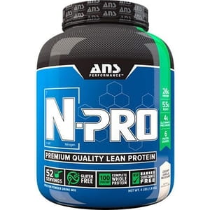 Протеин ANS Performance (АНС Перформанс) N-PRO Premium Protein вкус молочный шейк со сливочной ванилью 1,8 кг