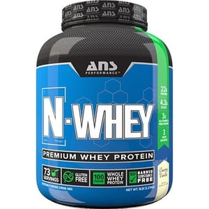 Сывороточный протеин ANS Performance (АНС Перформанс) N-WHEY вкус сливочная ваниль 2,27 кг