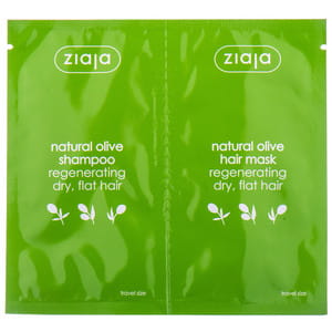 Шампунь + маска для волос ZIAJA (Зая) Оливковый 7 мл 2 шт