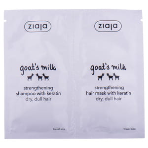 Шампунь + маска для волос ZIAJA (Зая) Козье молоко по 7 мл 2 шт