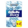 Бритва GILLETTE Blue 3 (Жиллет Блу 3) Cool одноразовая 6 шт