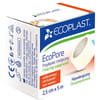 Пластир медичний Ecoplast (Екопласт) ЕкоПор на нетканній основі в котушці розмір 2,5 см x 500 см у паперовій упаковці 1 шт