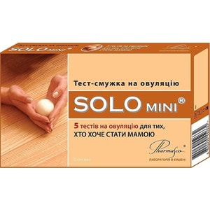 Тест для визначення овуляції SOLO Mini (Соло міні) 5 шт