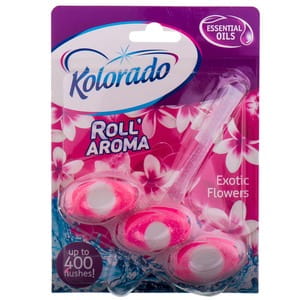 Брусок туалетный KOLORADO (Колорадо) Roll Aroma (Рол арома) Exotic Flowers 51 г