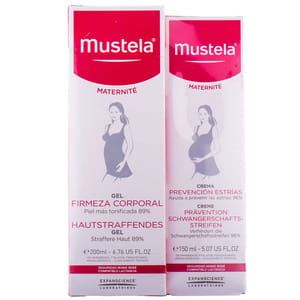 Набор MUSTELA (Мустела) Красивая беременность: крем от растяжек 150 мл + гель для подтяжки кожи 200 мл