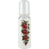 Бутылочка для кормления BABY-NOVA (Беби нова) Rock Star Baby Rose пластиковая с силиконовой соской для детей с рождения 250 мл