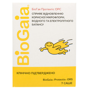 Порошок детский для орального регидратационного раствора Биогая Протектис ОРС в саше 7 шт