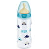 Бутылочка для кормления NUK (Нук) First Choice Plus Первый выбор пластиковая с латексной соской со средним отверстием 1 р 300 мл NEW