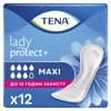 Прокладки урологические TENA (Тена) Lady Maxi InstaDry (Леди Макси Инстдрай) для женщин 12 шт