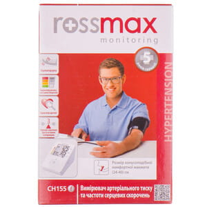 Вимірювач (тонометр) артеріального тиску Rossmax (Росмакс) модель CH155f автоматичний