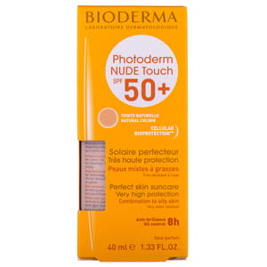 Флюид для лица BIODERMA (Биодерма) Фотодерм Nude Touch (Нюд Тач) солнцезащитный тональный оттенок натуральный SPF 50+  40 мл