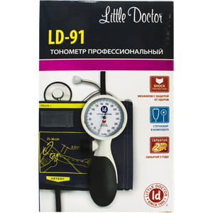 Измеритель (тонометр) артериального давления LITTLE DOCTOR (Литл Доктор) модель LD-91 механический