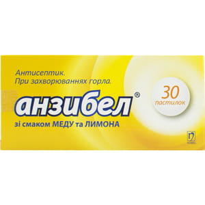 Анзібел паст. мед-лимон №30