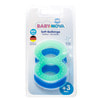 Зубне кільце BABY-NOVA (Бебі нова) тверде рельєфне колір в асортименті 2 шт