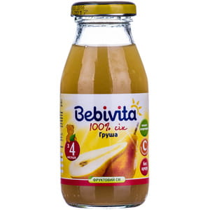 Сок фруктовый детский BEBIVITA Бебивита Грушевый 200 мл