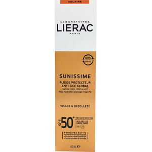 Флюїд для обличчя LIERAC (Лієрак) Sunissime (Санісім) для захисту від сонця SPF 50+ 40 мл NEW