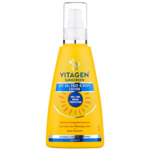 Лосьон для лица и тела VITAGEN (Витаджен) Sunscreen солнцезащитный SPF 50+ 120 мл